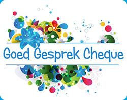 Goed gesprek cheque